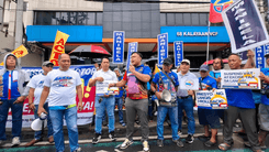 MANIBELA itinuloy ang 3-day transport strike