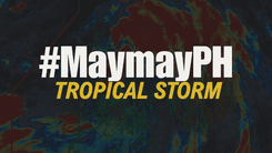 Signal No. 2 at 1, nakataas pa rin sa ilang bahagi ng Luzon dahil sa Bagyong Maymay