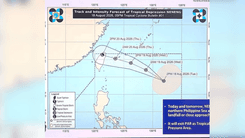 Neneng, malabong mag-landfall sa bansa; habagat patuloy na pinalalakas