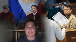 Tatlong araw sa senado, unang larawan ng paglilitis