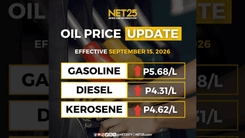 Malaking oil price hike, ipatutupad bukas, Setyembre 15