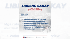 DOTr Offers 'Libreng Sakay' on July 22 Amid Transport Strike