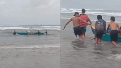 2 magkapatid na mangingisda, nasagip matapos lumubog ang bangka sa Zambales