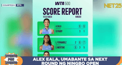 Alex Eala, pasok sa next round ng Ningbo Open
