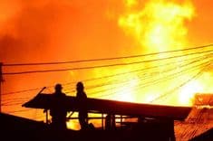 Sunog sa Davao City, umabot sa ikalimang alarma