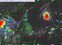 Tropical cyclone forecast to enter PAR intensifies into tropical storm