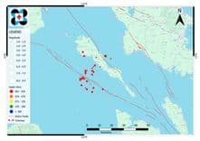 Karagatan ng Claveria, Masbate, niyanig ng 54 magkakasunod na lindol; PHIVOLCS, nagbabala na manatiling alerto
