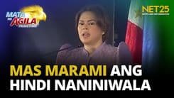 SWS survey sa mga alegasyon laban kay VP Sara Duterte