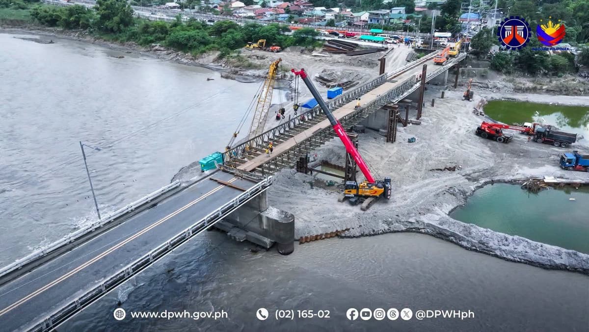 Agana Bridge sa Tarlac City, inaasahang bukas na sa light vehicles ngayong linggo.jpg