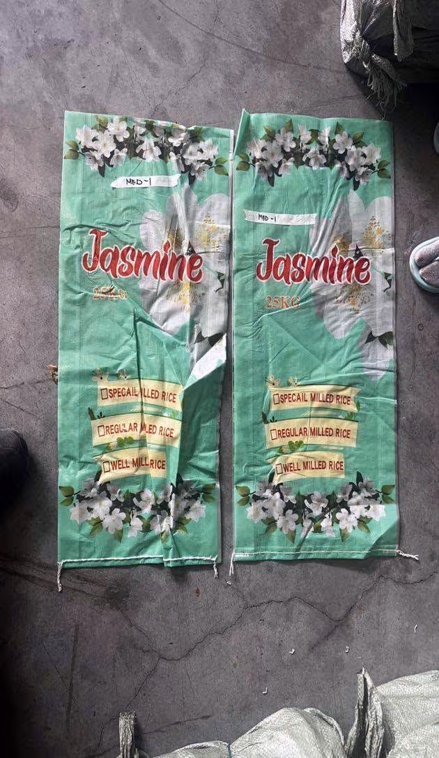 Chinese national at secretary, timbog sa Bulacan dahil sa pamemeke ng sako ng premium rice,.jpg
