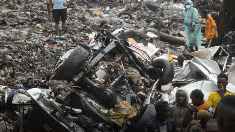 30 nasawi sa pagguho ng tambak ng basura sa landfill sa Guinea