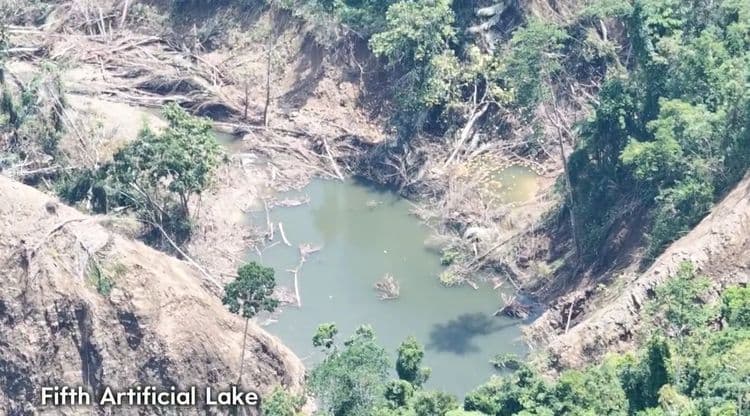 5 landslide dams o 'artificial lakes,' nadiskubre sa Sarangani