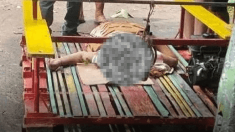 67-anyos na babae, patay matapos masalpok ng tren ang sinasakyang motorized trolley sa Pagbilao, Quezon