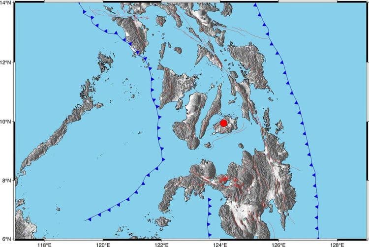 Magnitude 3.9 na lindol, tumama sa Sagbayan, Bohol; Instrumental intensities, naitala sa ilang bahagi ng Bohol at Cebu