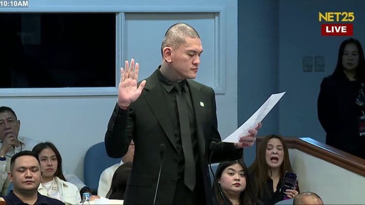 Baste Duterte, nanumpa bilang prosecution witness sa impeachment trial