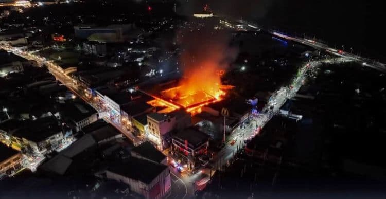 Limang nasawi sa sunog sa Sorsogon City Public Market