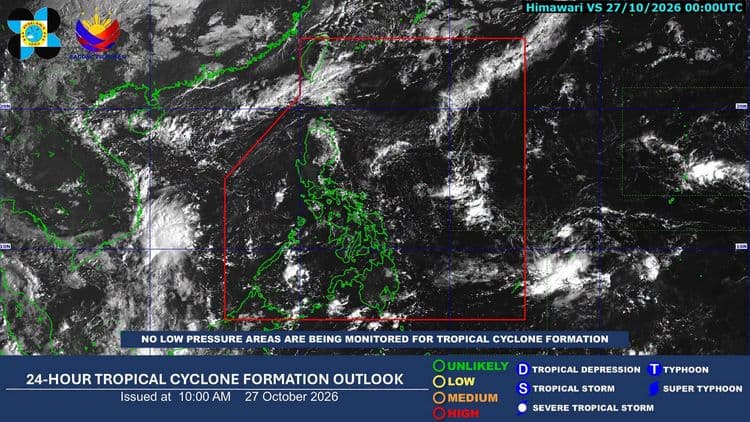 Matutuyo na ang mga sinampay dahil sa maaliwalas na panahon