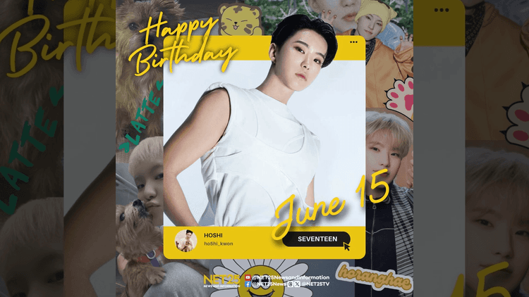 SEVENTEEN member na si Hoshi, nagdiwang ng kaarawan