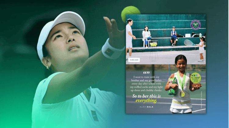 Wimbledon shares Alex Eala's childhood photos