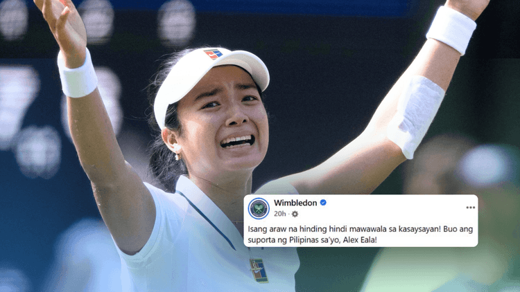 Alex Eala makes history at Wimbledon