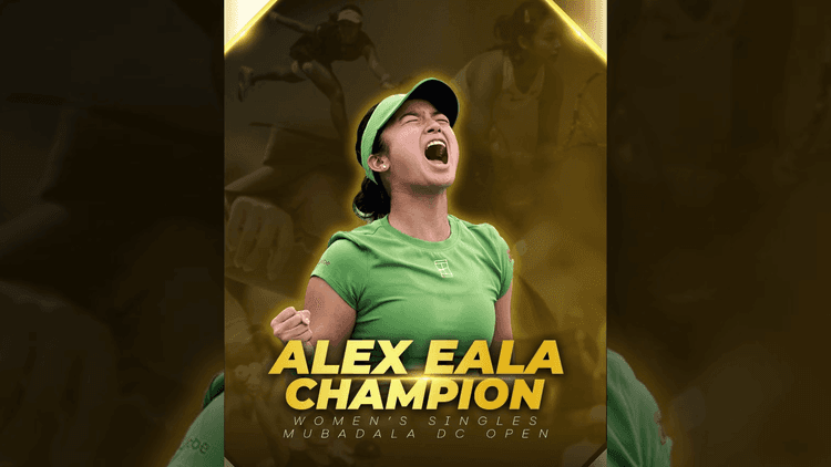 Alex Eala, gumawa ng kasaysayan bilang kampeon sa internasyonal na entablado