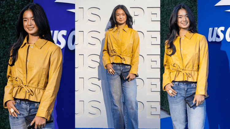Alex Eala, 'stunning in yellow' sa US open event