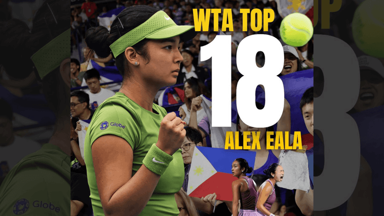 Alex Eala, umakyat sa no. 18 sa WTA World Rankings