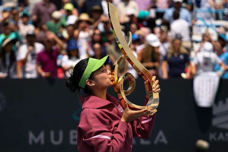 Ngiti ng Tagumpay: Alex Eala, wagi sa makasaysayang debut at kampeonato sa Mubadala DC Open