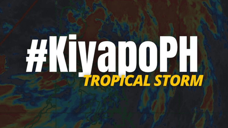 Bagyong Kiyapo, binabaybay ang Camiguin Island sa Cagayan taglay ang lakas na 75 km/h