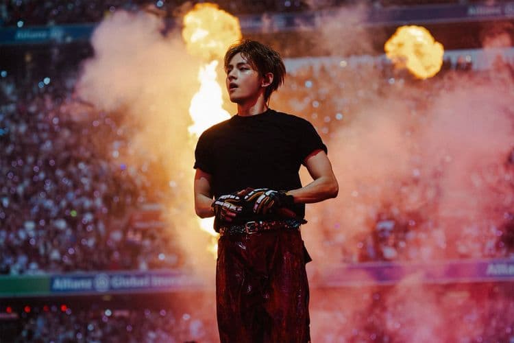 BTS V, nagpakilig sa filo-armys sa kanilang konsiyerto