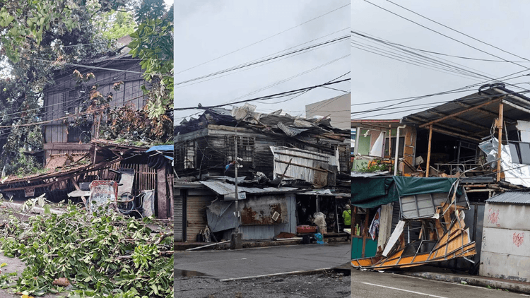 Mga establisyimento at bahay sa Iloilo napinsala ng buhawi