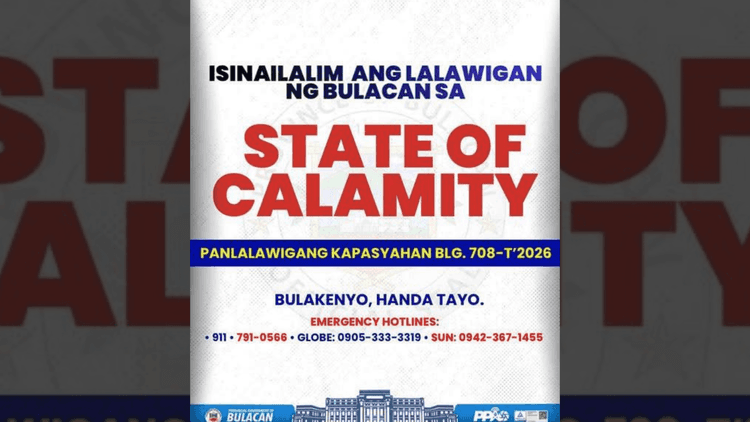 Bulacan, isinailalim sa State of Calamity dahil sa epekto ng bagyo at habagat