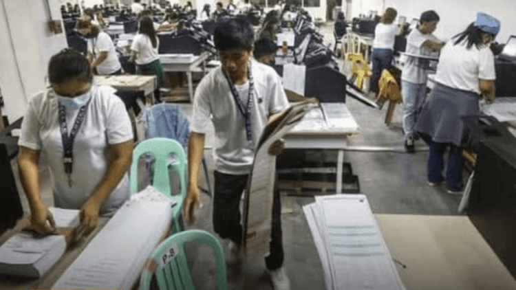 COMELEC, tapos na ang pag-imprenta ng 2.3 milyong balota para sa BARMM parliamentary elections