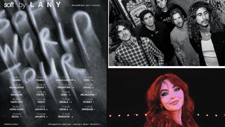 Culture Wars at Maisy Kay, magsisilbing opening acts ng LANY sa Philippine Arena