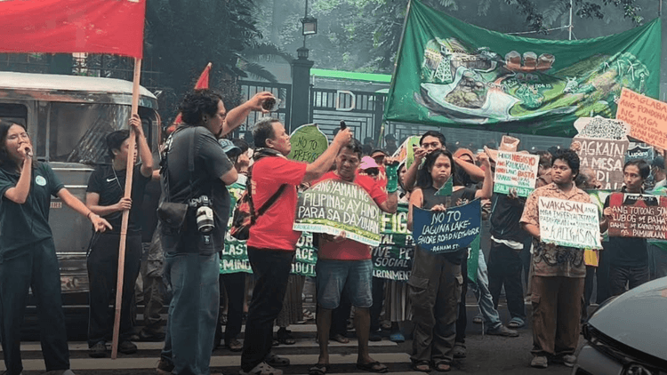 DENR, mariing itinanggi ang paggamit ng pesticide gas laban sa mga nagprotesta sa Quezon City