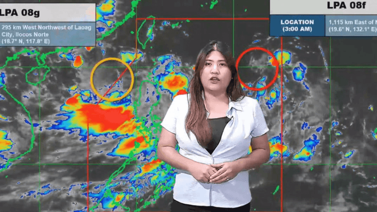 PAGASA: Dalawang LPA, minomonitor sa loob at labas ng PAR