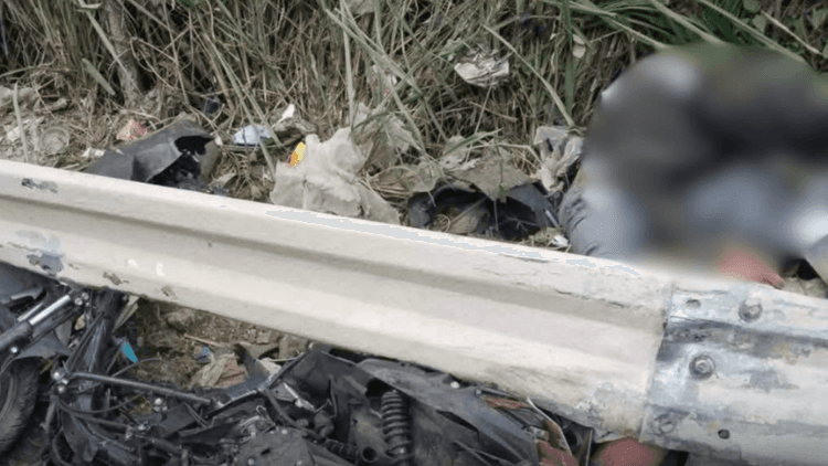 Dalawang motorcycle rider, nasawi nang araruhin ng nawalan ng frenong dump truck sa Rodriguez, Rizal
