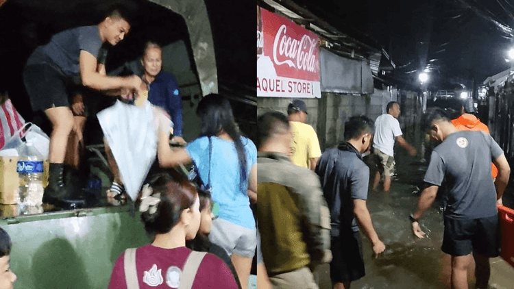 Rescue operation isinagawa sa Dinalupihan, Bataan dahil sa pagtaas ng baha