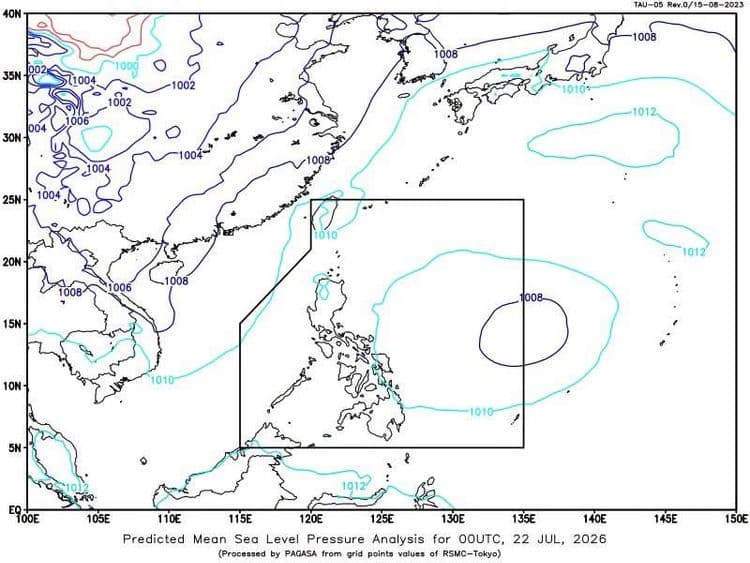 LPA enters PAR; has "high" chance of developing into tropical depression