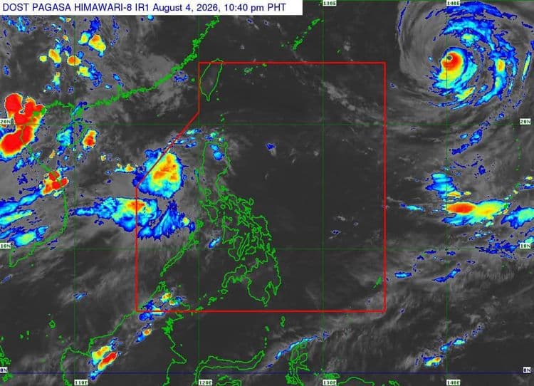 LPA off La Union develops into tropical depression; Signal No. 1 raised over parts of Luzon