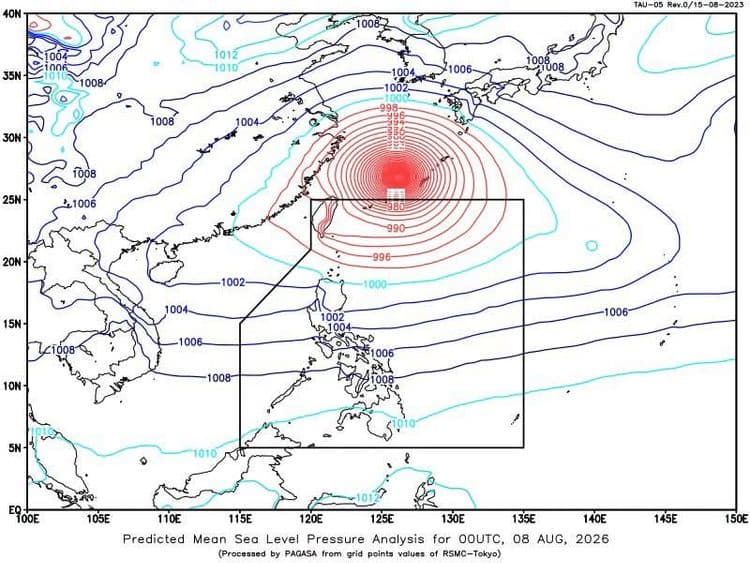 Rains expected due to southwest monsoon, trough of Typhoon "Dolphin"