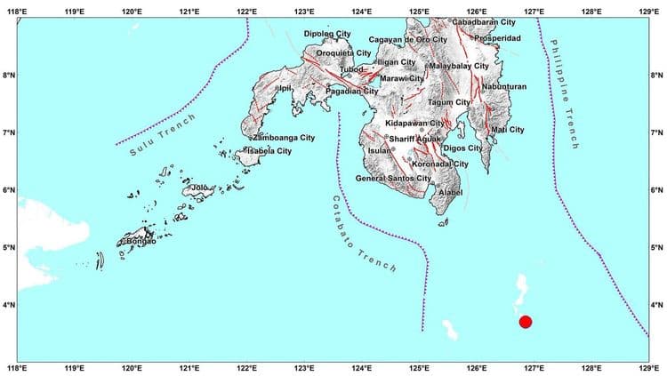 Davao Occidental hit by 4.9-magnitude quake