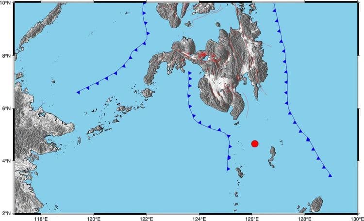 Davao Occidental hit by 4.8-magnitude earthquake