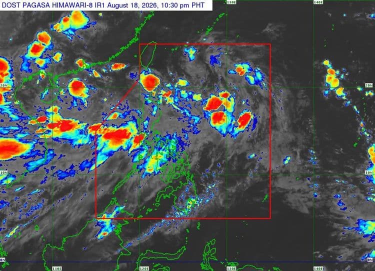 Tropical Depression "Neneng" maintains strength