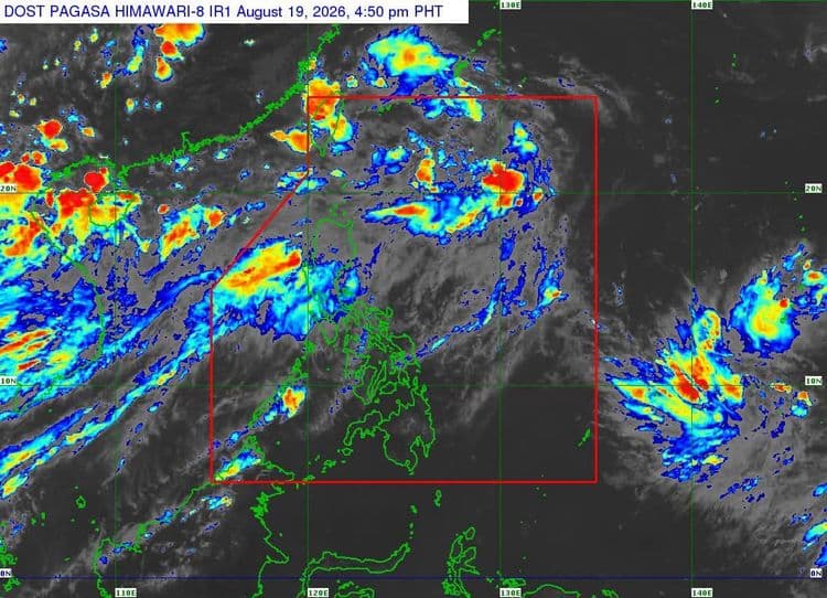 TD "Neneng" slightly weakens