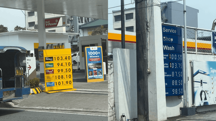 Diesel, umabot sa ₱100 kada litro sa ilang gasolinahan sa Quezon Avenue