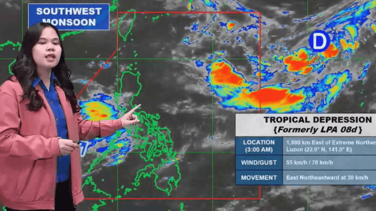 Habagat at localized thunderstorms, magdudulot ng pag-ulan sa malaking bahagi ng bansa ngayong Miyerkules