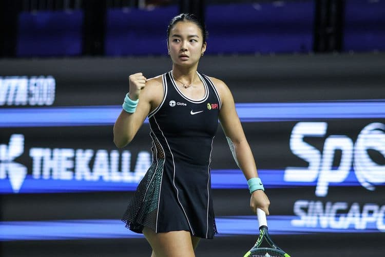 Alex Eala, nabigo sa Singapore Tennis Open