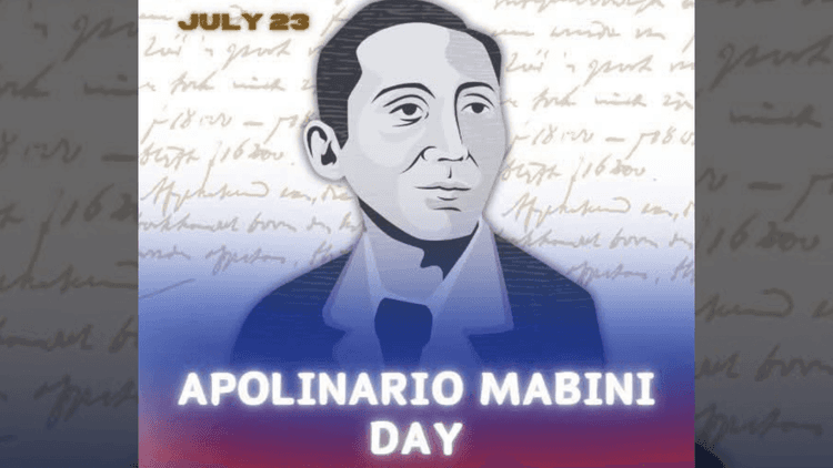 Ika-162 anibersaryo ng kapanganakan ni Apolinario Mabini, ginugunita ngayong Huwebes, Hulyo 23