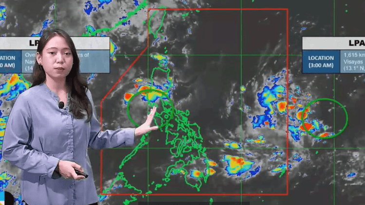 PAGASA: LPA sa Nasugbu, Batangas, mababa ang tiyansang maging bagyo at posibleng malusaw sa loob ng 24 oras